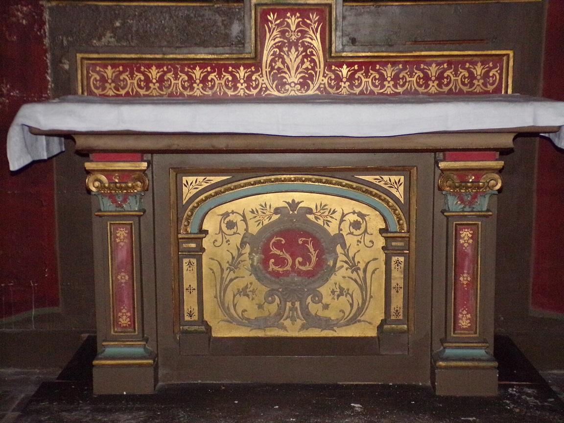 rue Aristide Briand - L'église Saint-Léger - L'autel de la chapelle Saint-Joseph (25 février 2019)