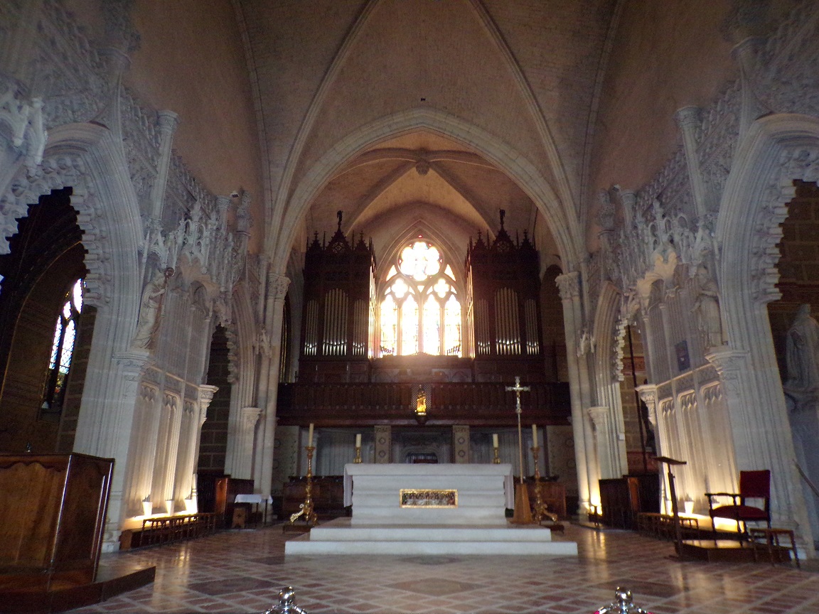 rue Aristide Briand - L'église Saint-Léger - Le Choeur (25 février 2021)