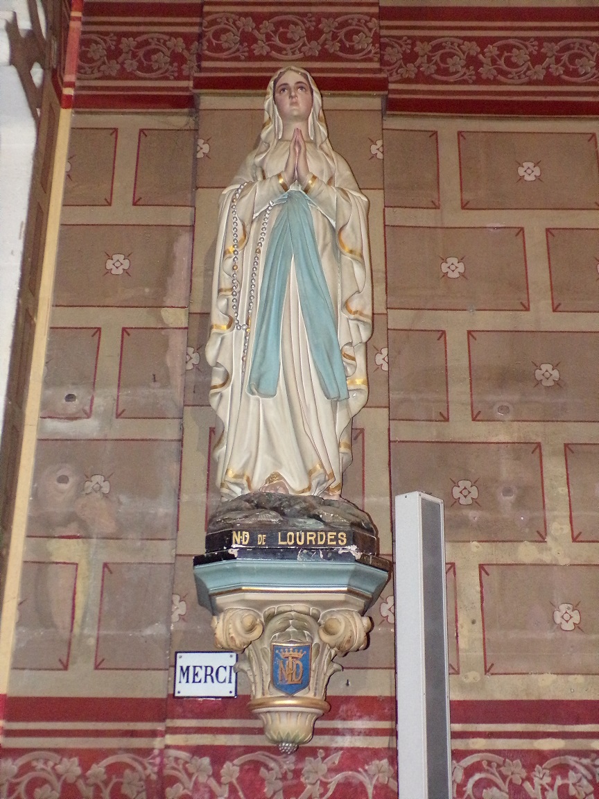 rue Aristide Briand - L'église Saint-Léger - Notre Dame de Lourdes (25 février 2021)