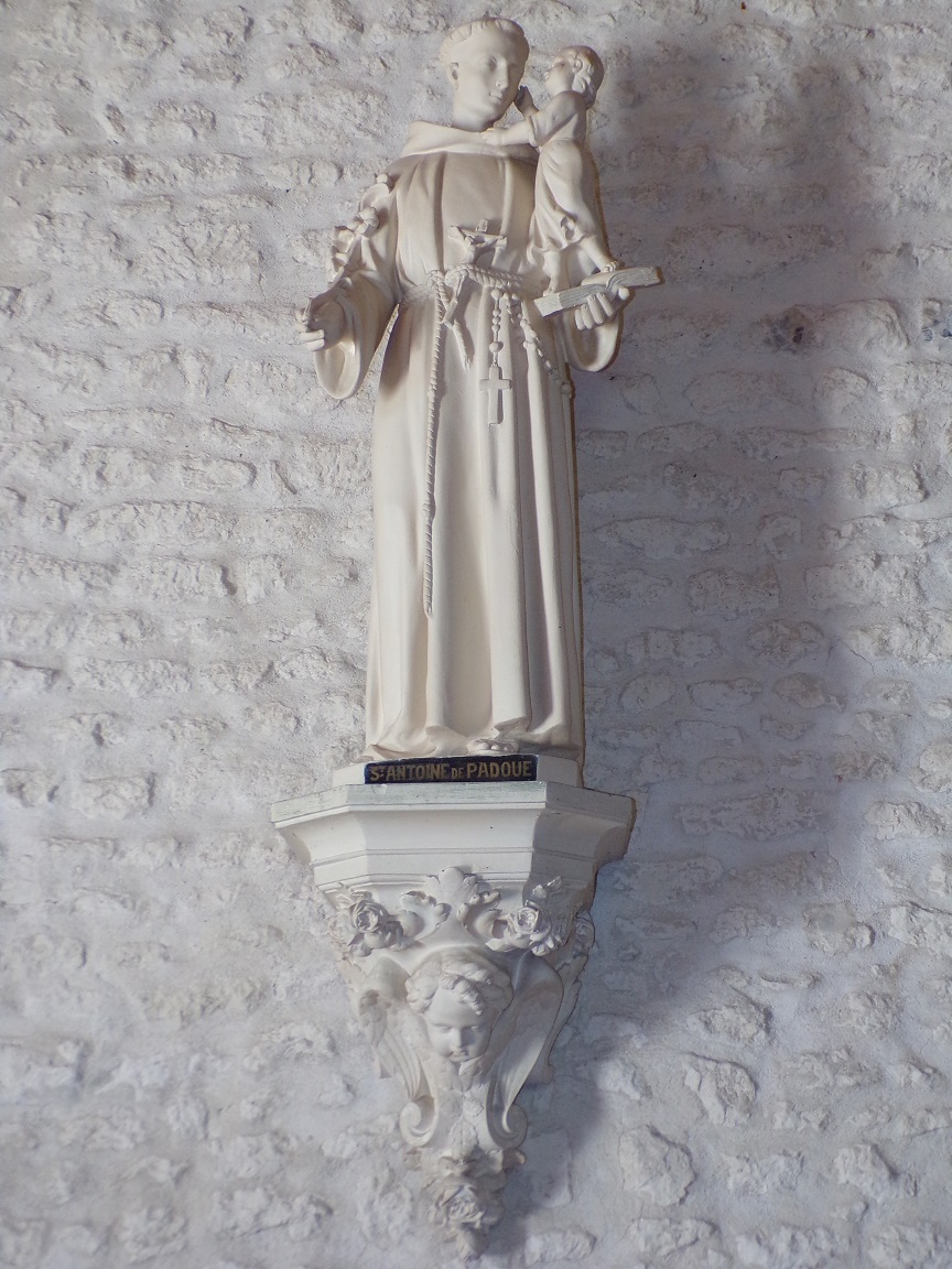 Salignac-sur-Charente - L'église Saint-Louis - Saint Antoine de Padoue (27 juin 2018)