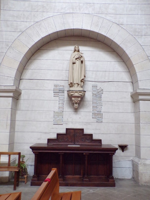 Eglise Saint Antoine – La chapelle Ste Thérèse de Lisieux (19 mars 2021)