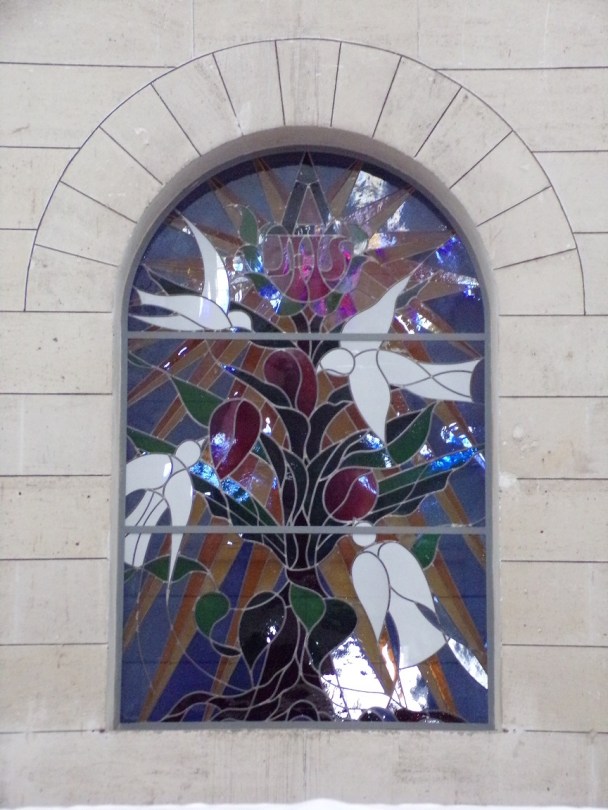 Eglise Saint Antoine – Le Choeur - Le vitrail (19 mars 2021)