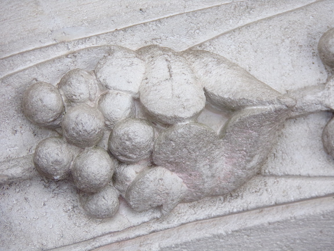 Un motif décoratif de l'entrée (30 août 2021)