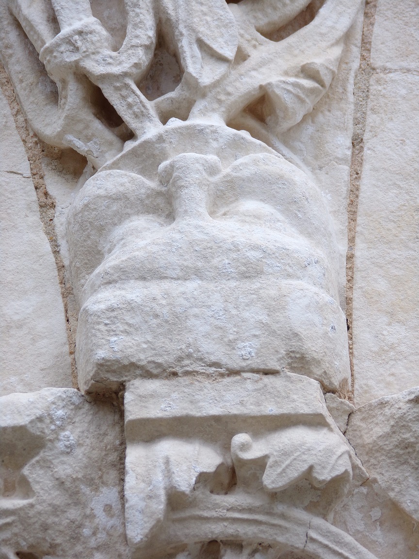 L'Abbaye de Châtre - Un modillon (18 septembre 2021)