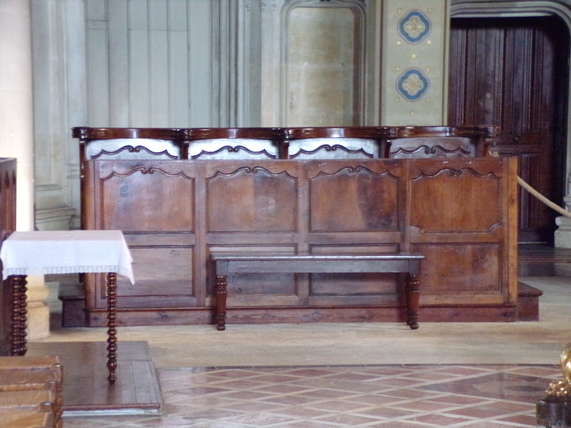 L'église Saint-Léger - Des stalles (15 février 2022)