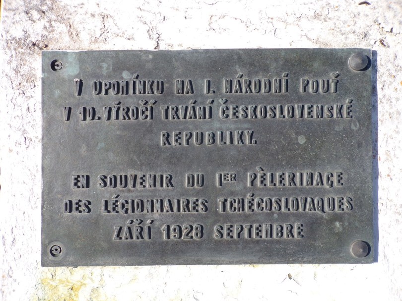 Cimetière du Breuil - Plaque commémorative (27 février 2022)