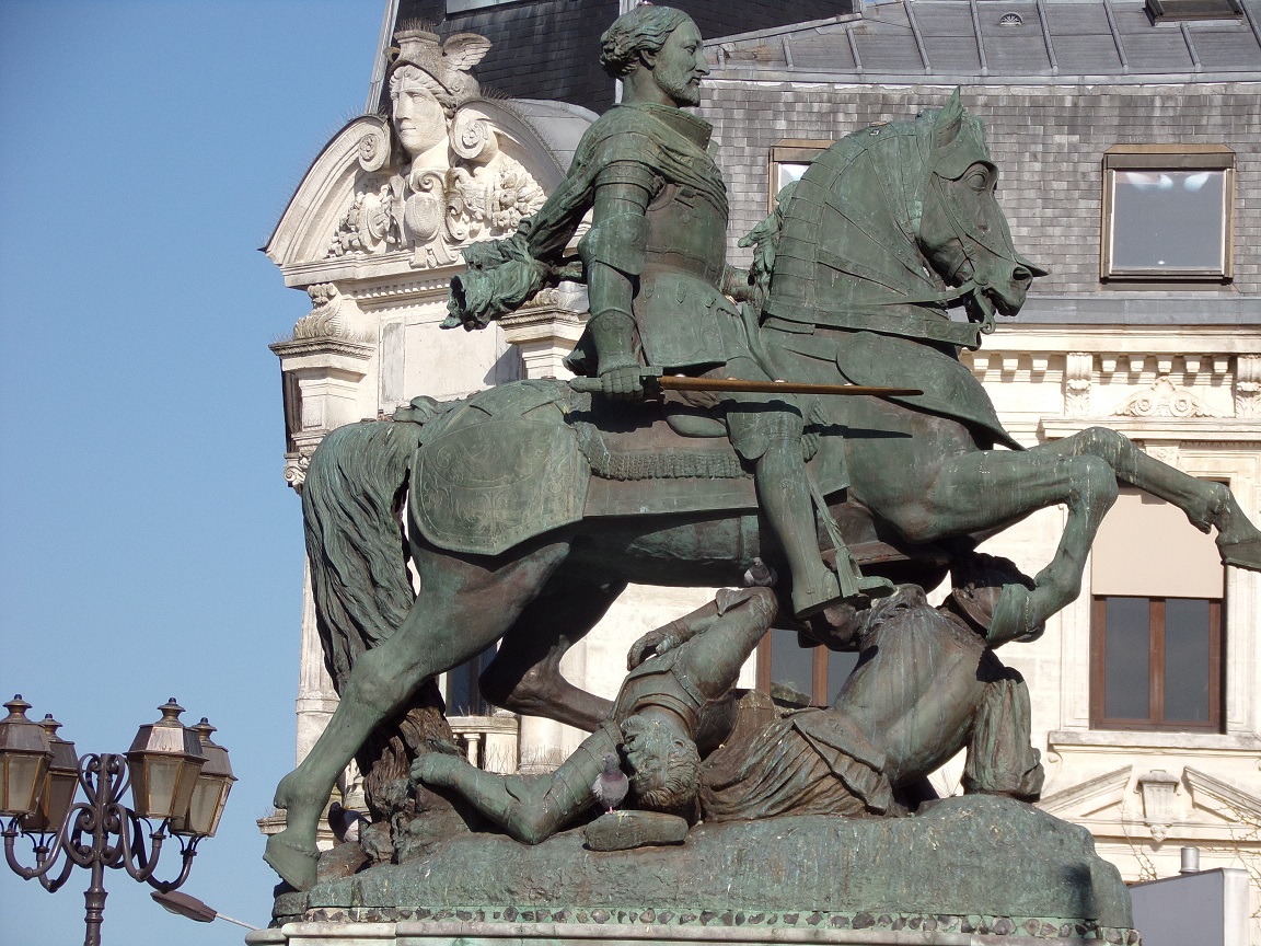 place François Ier - La Statue équestre François Ier (27 février 2022)