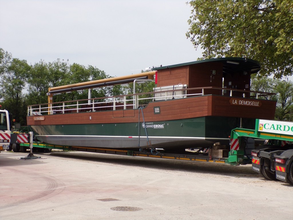 La gabare 'La Demoiselle' (28 avril 2022)