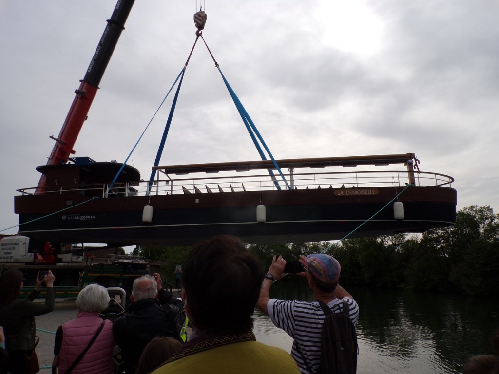 La gabare 'La Demoiselle' (28 avril 2022)