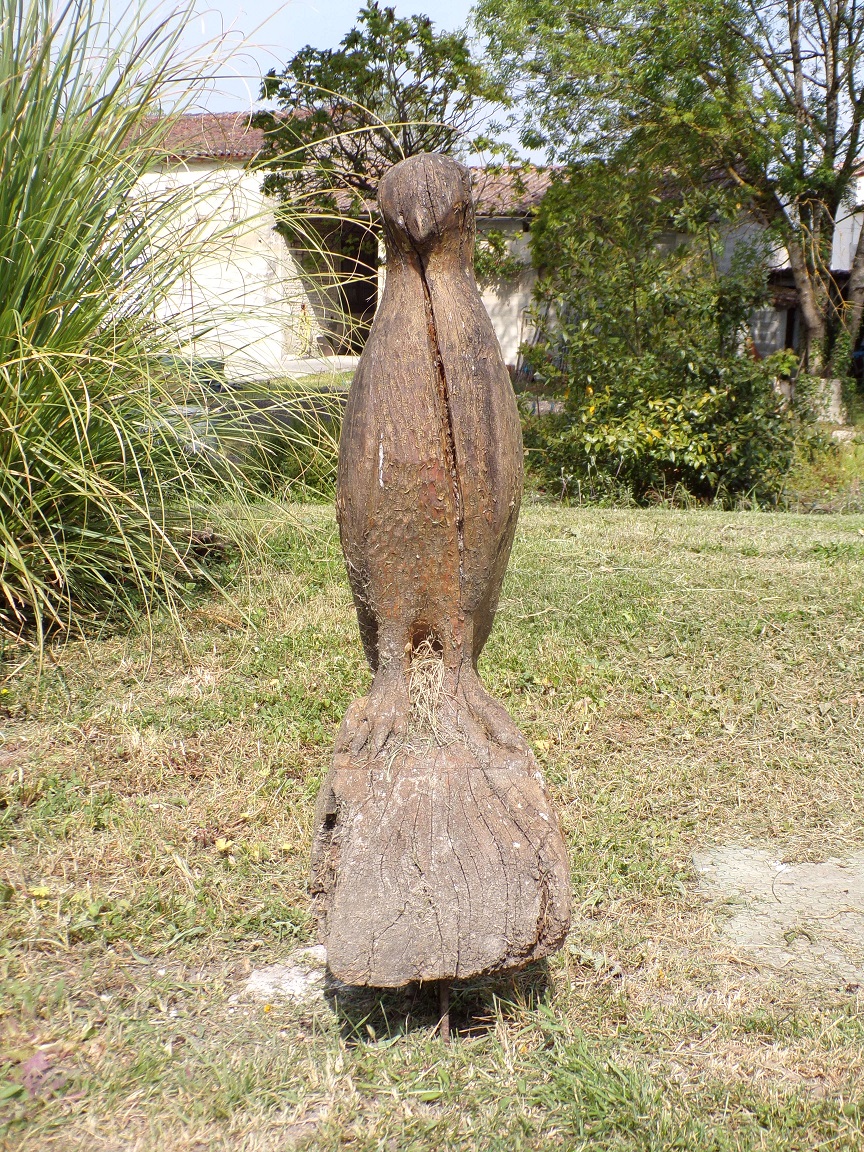 Bréville - Sculpture le long de la Soloire (3 mai 2022)