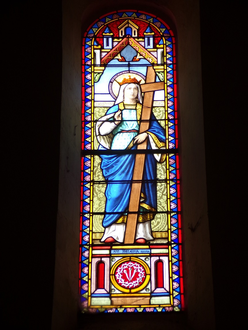 L’église Saint-Vivien – Le vitrail ‘Ste Hélène’ (5 juin 2022)