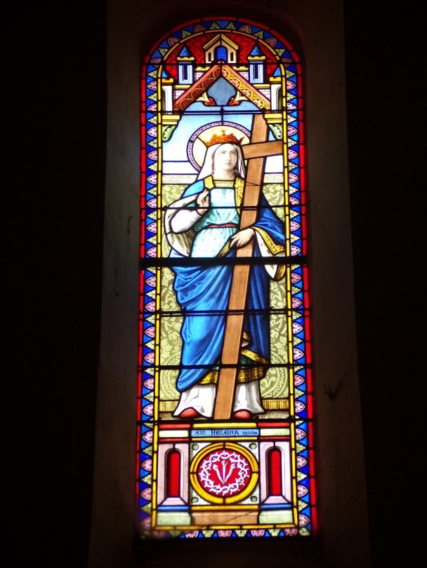 L’église Saint-Vivien – Le vitrail ‘Ste Hélène’ (5 juin 2022)