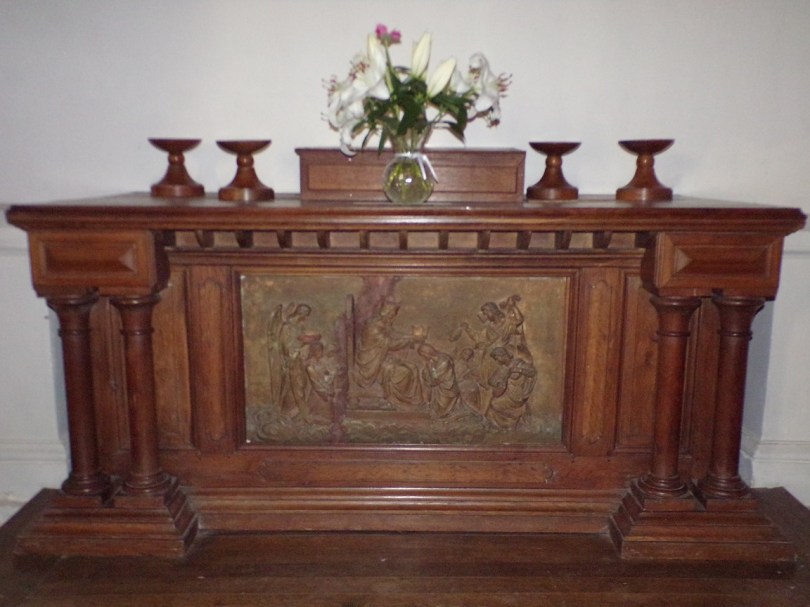 L’église Saint-Vivien - L'autel de la Vierge (5 juin 2022)