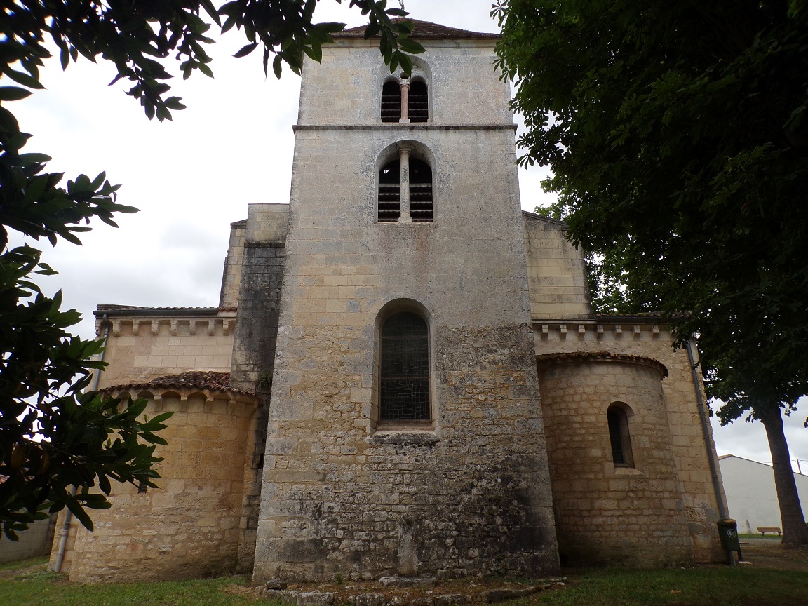 L’église Saint Sulpice - L'arrière (9 juin 2022)