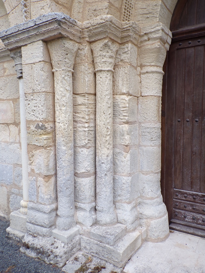 L’église Saint Sulpice - Un pilastre (9 juin 2022)