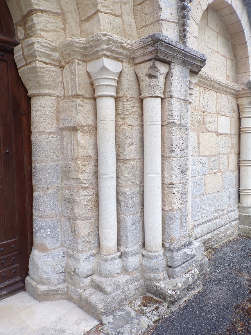 L’église Saint Sulpice - Un pilastre (9 juin 2022)