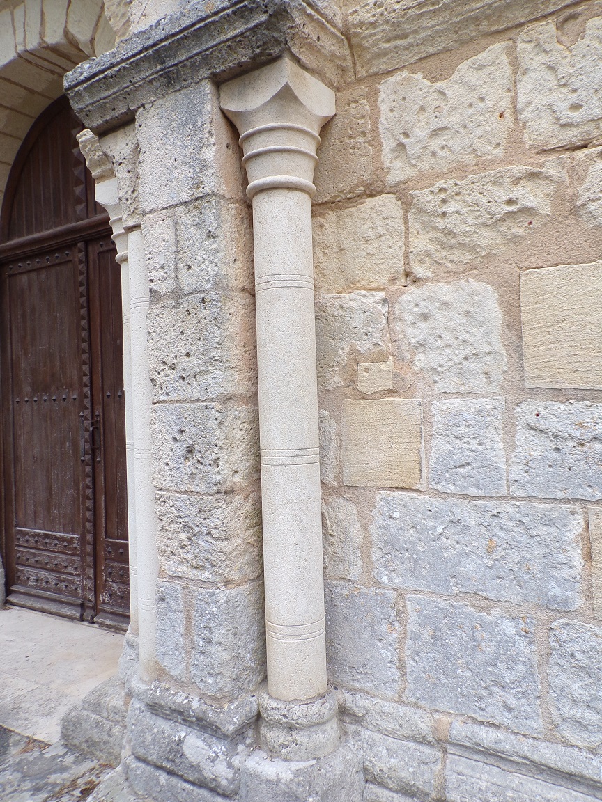 L’église Saint Sulpice - Un pilastre (9 juin 2022)
