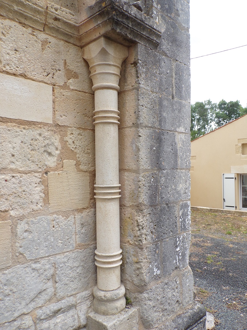 L’église Saint Sulpice - Un pilastre (9 juin 2022)