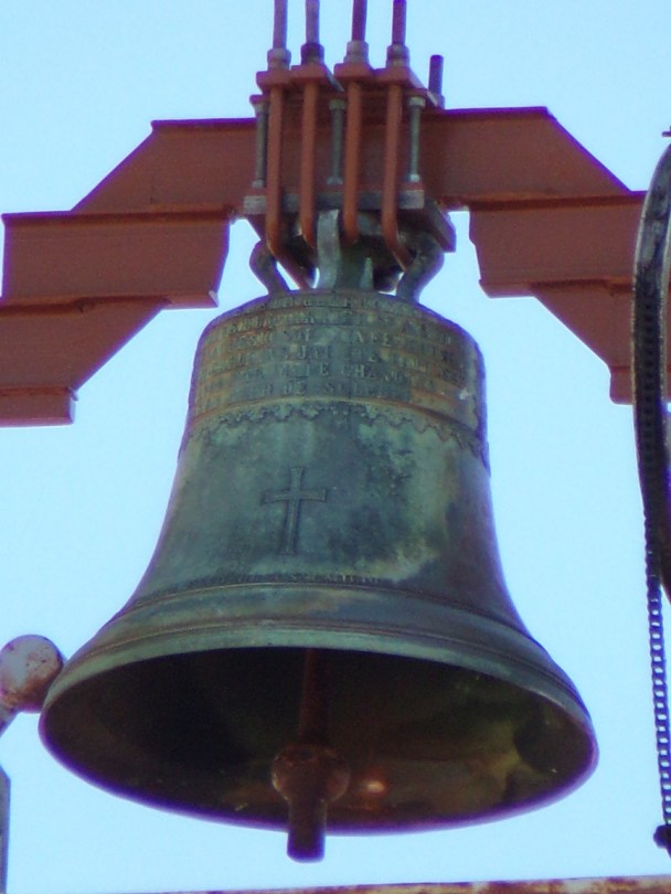 La cloche de l'église Saint-Antoine (13 juillet 2022)