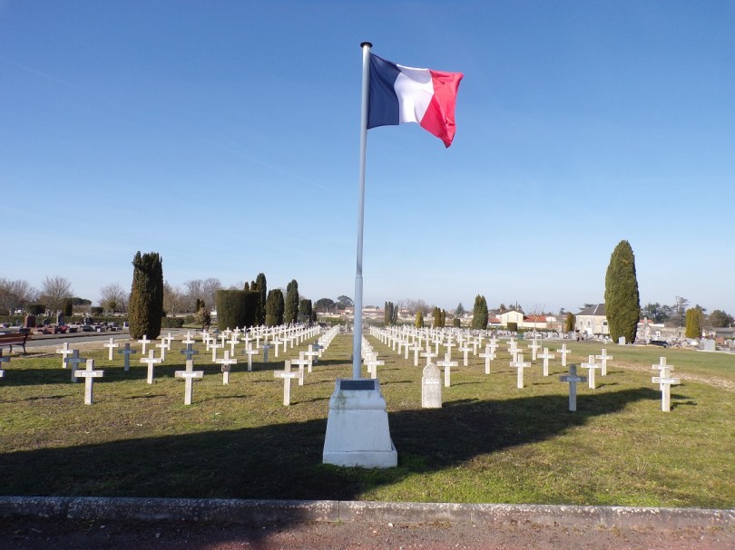 Cimetière du Breuil - tombes tchécoslovaque (9 février 2023)