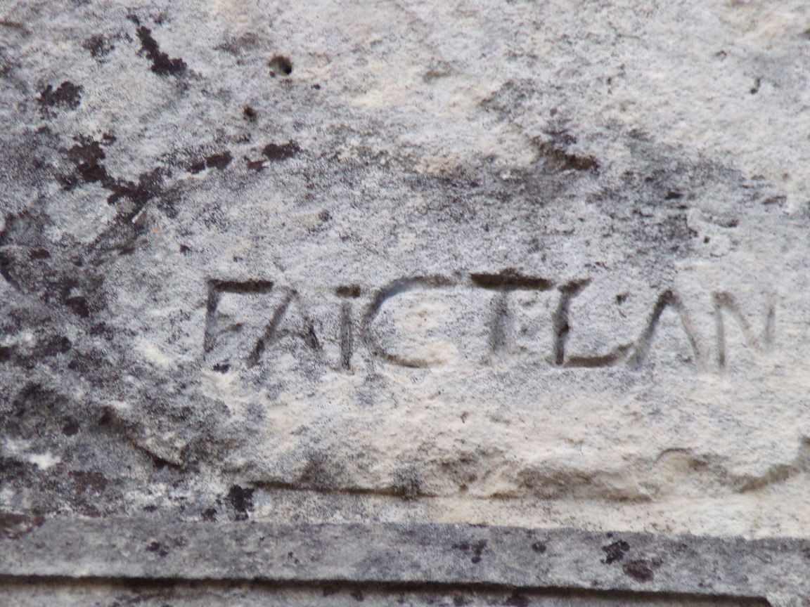 Mainxe - Le manoir - L'inscription : FAICT AN (23 mai 2018)