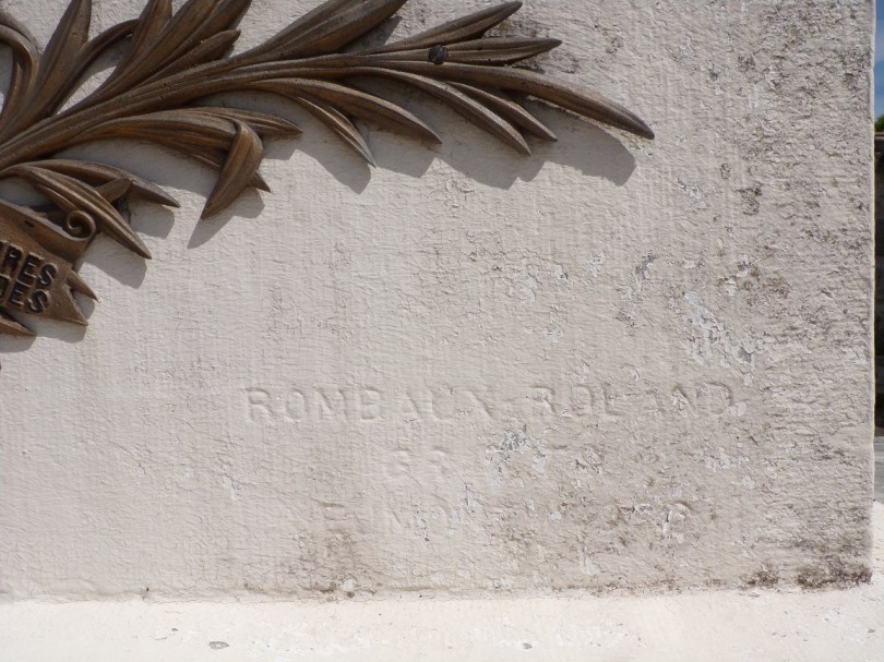 Dompierre-sur Charente – Le Monument aux Morts (19 avril 2023)