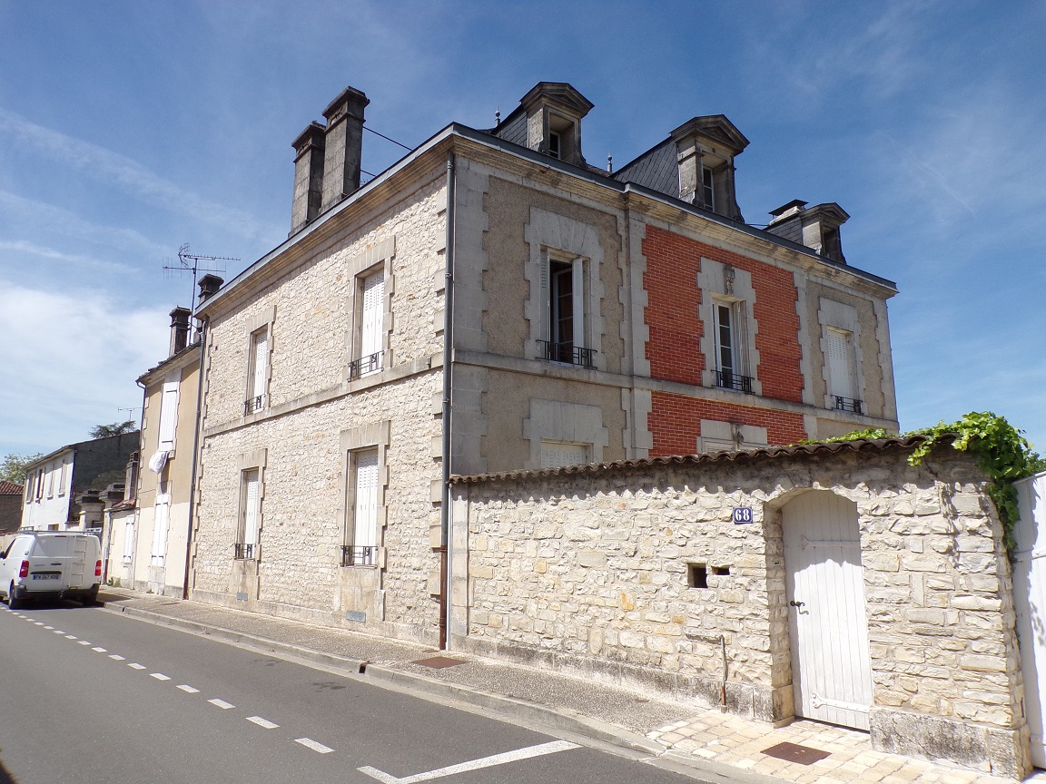 Jarnac - 68 rue du Chail - Maison (3 mai 2023)