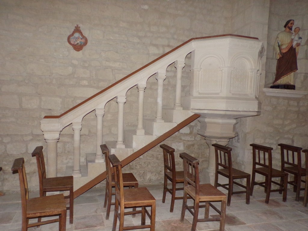 Mons - L’église Saint-Séverin - Le chaire (5 juin 2023)