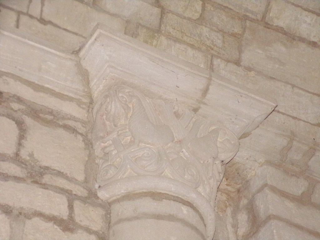 Mons - L’église Saint-Séverin - Un chapiteau (5 juin 2023)