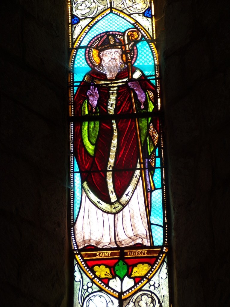 Mons - L’église Saint-Séverin - Vitrail 'Saint Eutrope' (5 juin 2023)