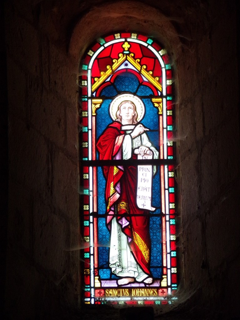 Mons - L’église Saint-Séverin - Vitrail 'Sanctus Johannes' (5 juin 2023)