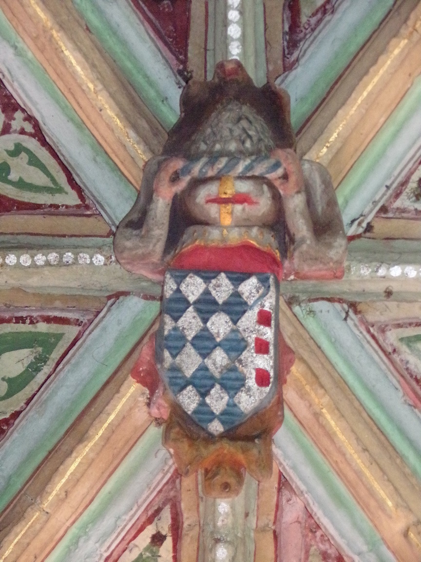 Neuvicq-le-Château – L’église Saint-Martin – La clé du plafond (14 juin 2023)