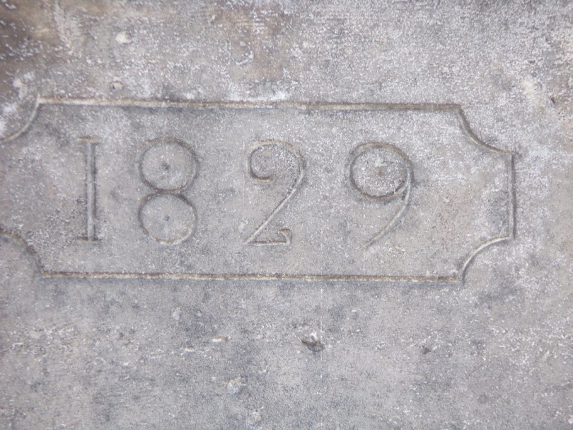 Plaizac - Porche daté '1829' (24 juin 2023)