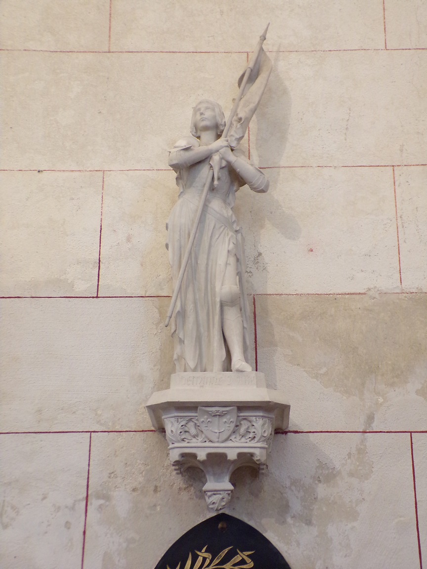 Saint-Fort sur le Né - L'église Saint-Fortunat - Jeanne d'Arc (7 juin 2023)