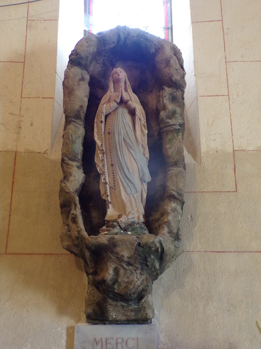 Saint-Fort sur le Né - L'église Saint-Fortunat - ND de Lourdes (7 juin 2023)