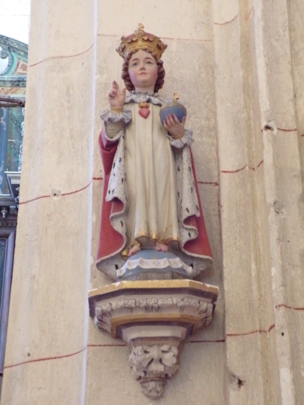 Saint-Fort sur le Né - L'église Saint-Fortunat - L'enfant Jésus (7 juin 2023)