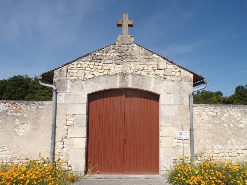 Salles d’Angles – L'entrée du cimetière d'Angles (7 juin 2023)