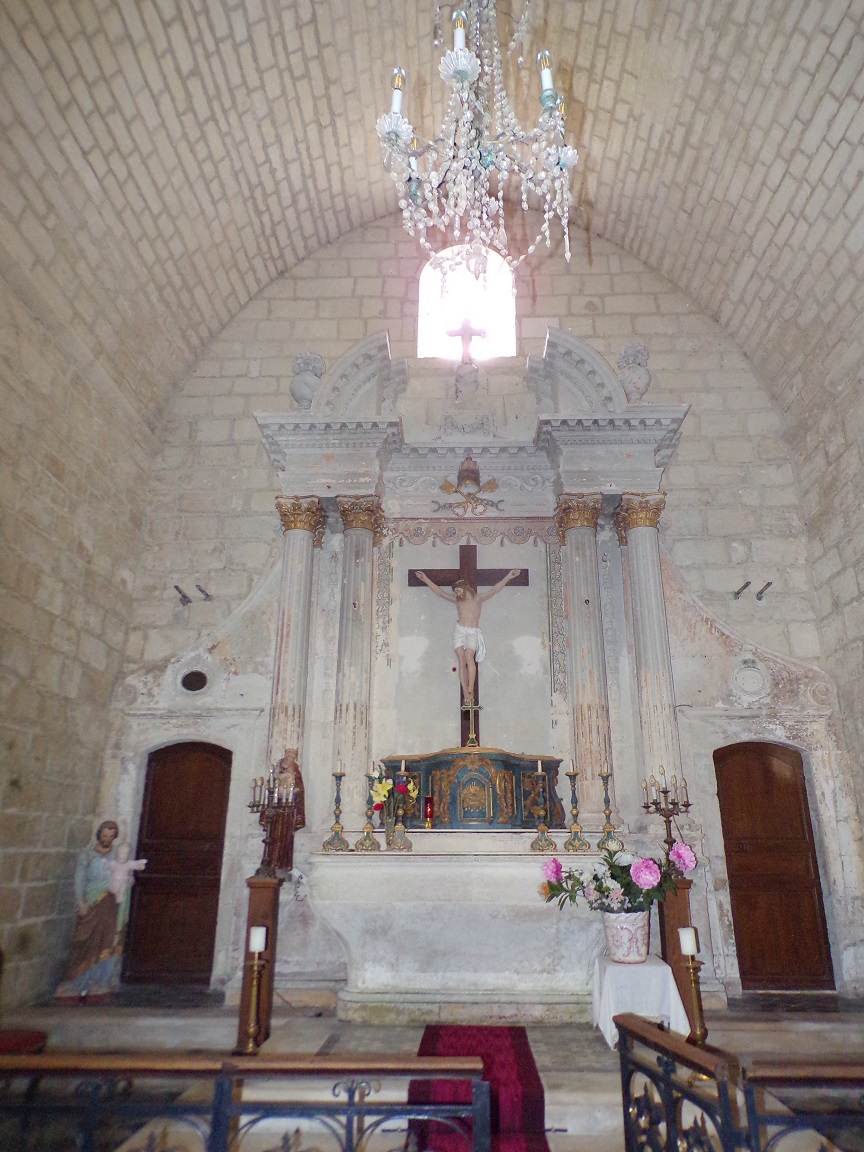 Sonneville – L’église Saint-Pierre – L'abside (17 juin 2023)