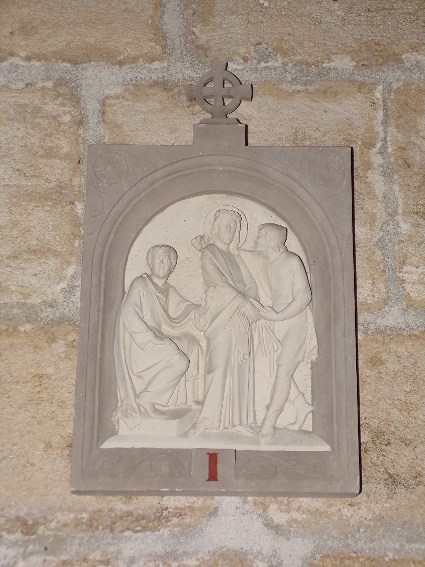 Sonneville – L’église Saint-Pierre – Le chemin de Croix 'I' (17 juin 2023)