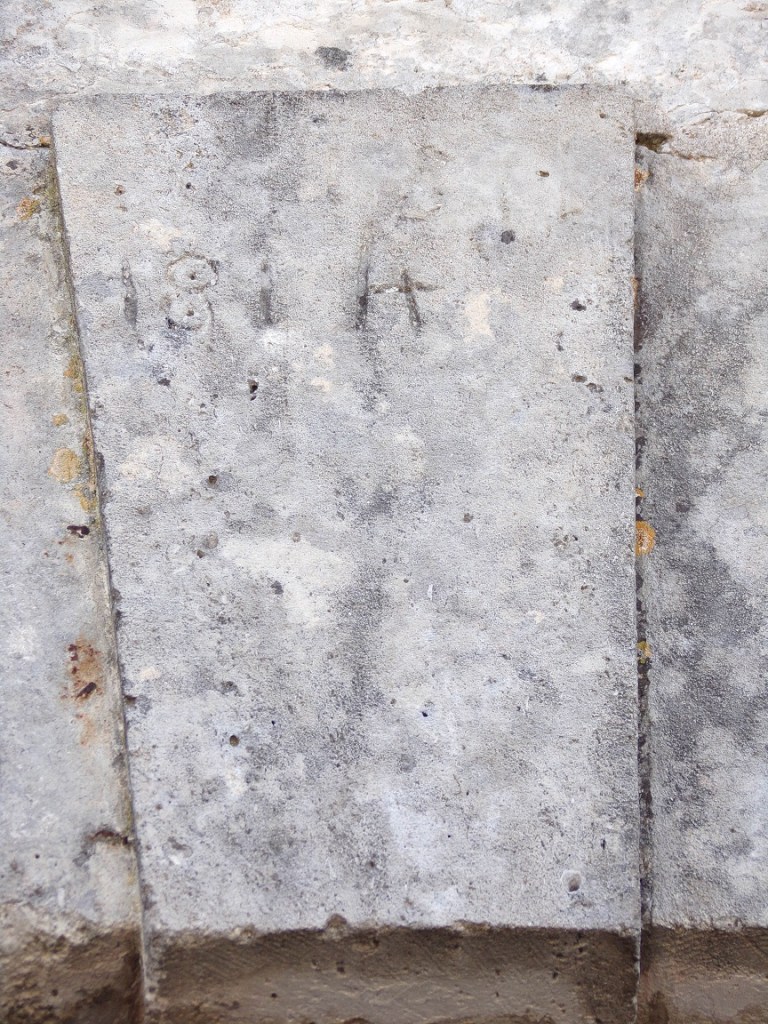 Luchac - Porche daté '1814' (22 juillet 2023)