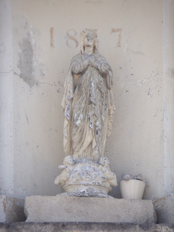 Angeac-Champagne - Porche daté '1847'(19 août 2023)