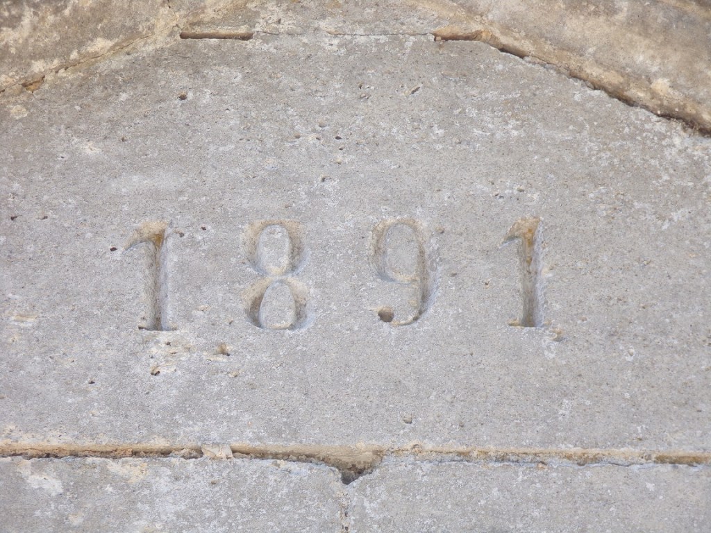 Graves-Saint-Amant - L'entrée du cimetière de Saint-Amant (8 août 2023)