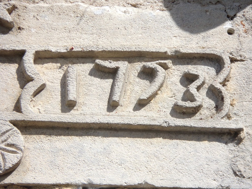 Lignières-Sonneville – Une maison datée de 1753 (19 août 2023)