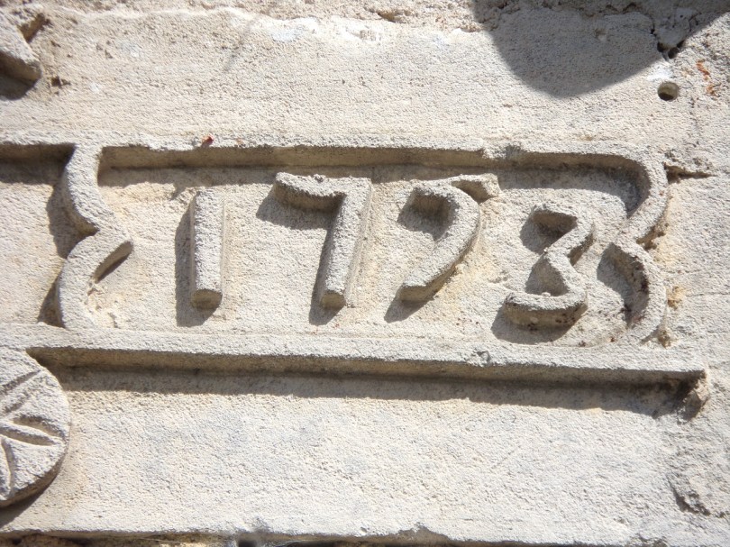 Lignières-Sonneville – Une maison datée de 1753 (19 août 2023)