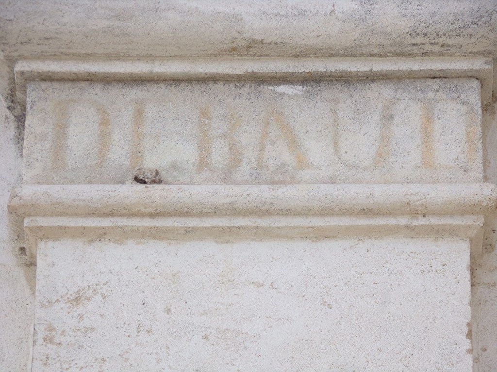 Mainxe – Portail daté '1845 - DL BAULD' (8 août 2023)