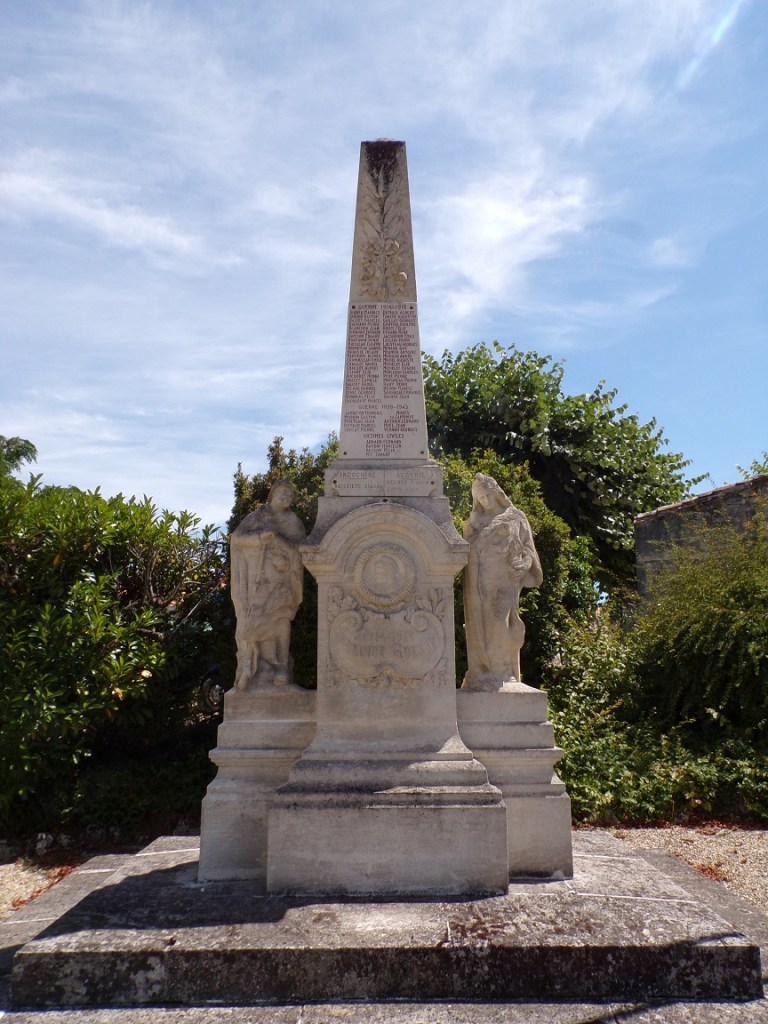 Saint-Même les Carrières – Le monument aux morts (8 août 2023)
