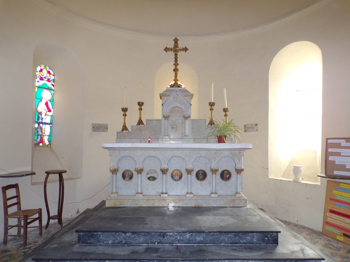 Burie – L’église Saint-Léger – Le choeur (2 septembre 2023)