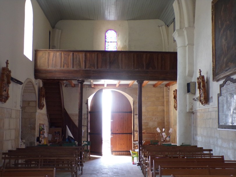 Burie – L’église Saint-Léger – L'entrée (2 septembre 2023)