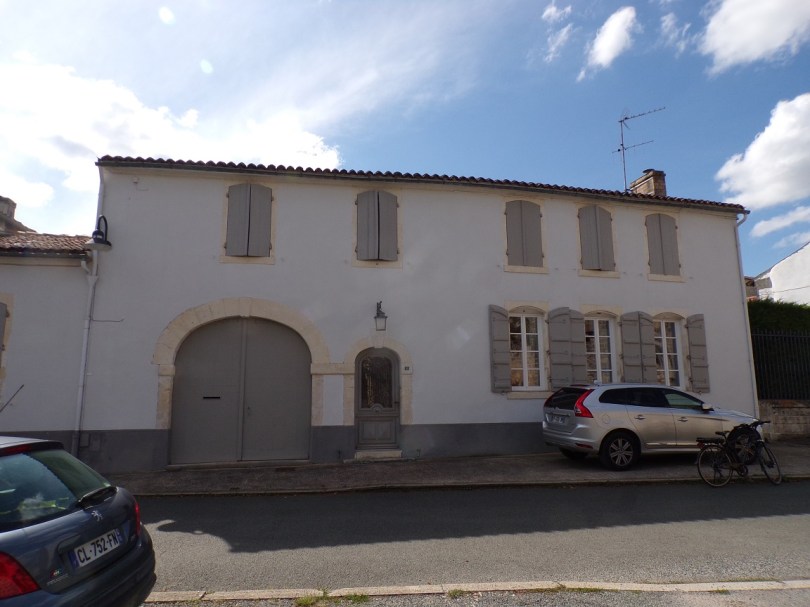 Burie – Maison datée '1783' (2 septembre 2023)