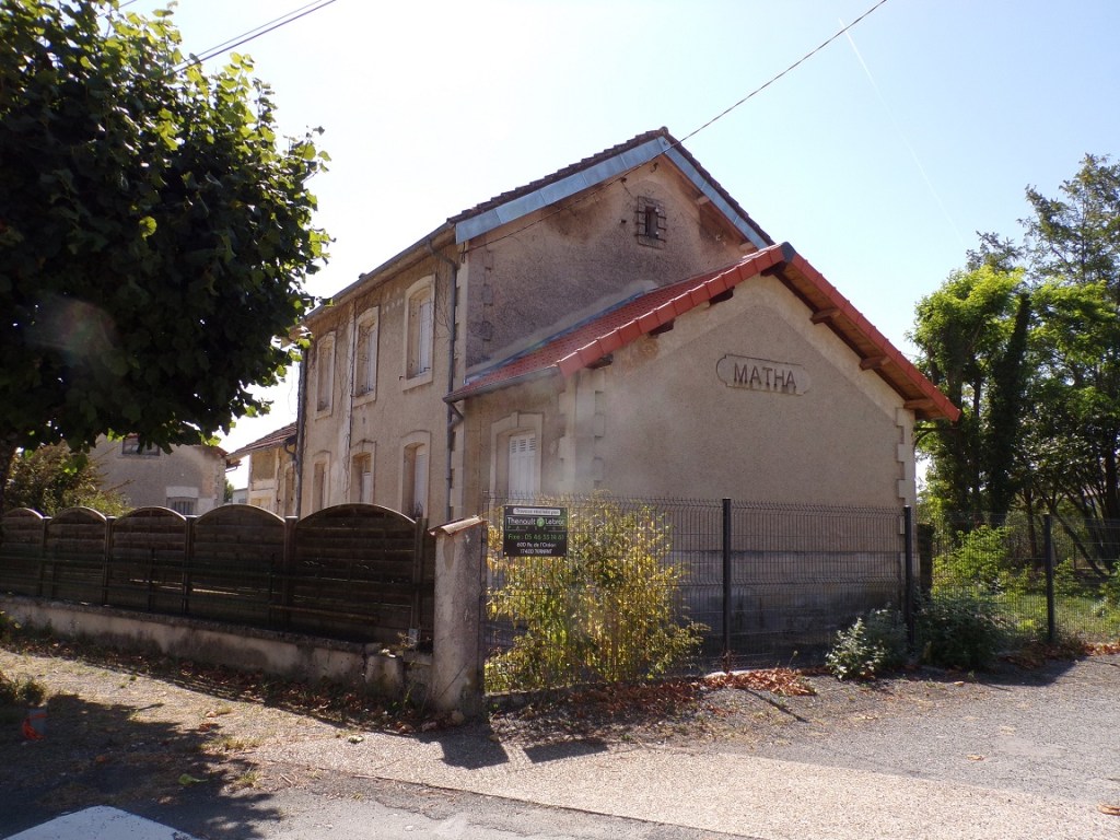 Matha - L'ancienne gare (9 septembre 2023)